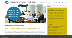 Desktop Screenshot of frauenrat.de